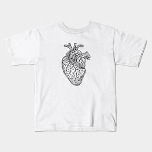 Geometric human heart Kids T-Shirt